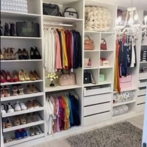 Vanilla 1-Drawer Wardrobe with 2 Doors