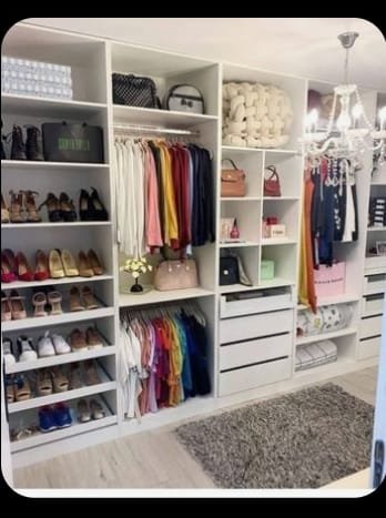 Vanilla 1-Drawer Wardrobe with 2 Doors