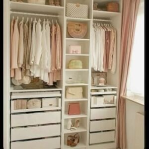 Vanilla 1-Drawer Wardrobe with 2 Doors