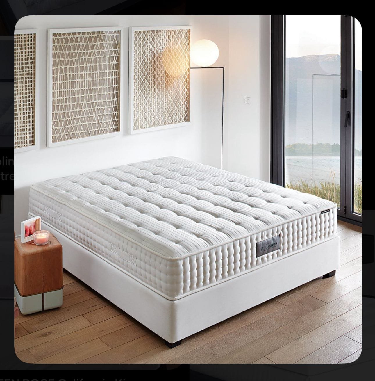 SleepEase iMagna Lux High Resilience Foam Bonnell Spring Queen Mattress