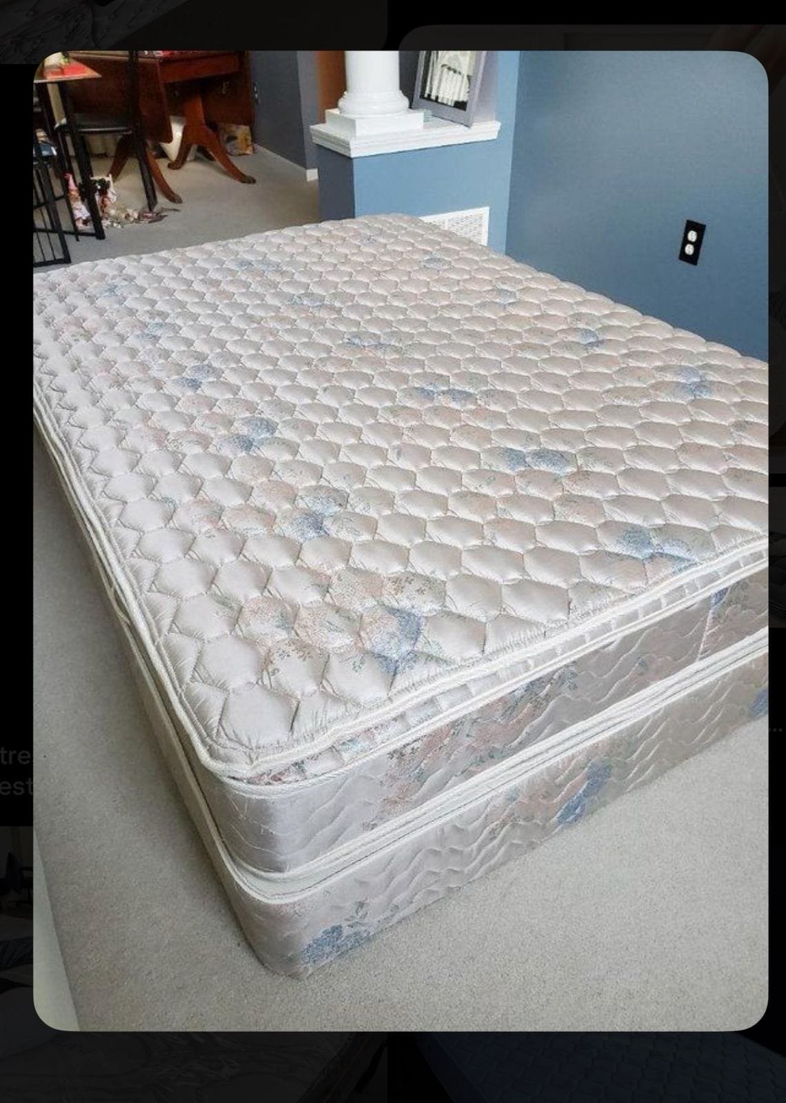 SleepEase iMagna Lux High Resilience Foam Bonnell Spring Queen Mattress